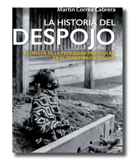Portada del libro Historia del despojo. El origen de la propiedad particular en el territorio mapuche